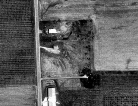 Coldwater Drive-In Theatre - Aerial - Photo From Terraserver
